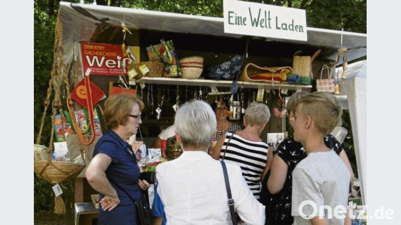 Fest etabliert: der Eine-Welt-Laden. mma