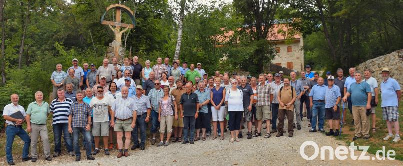 Unterwegs im Truppenübungsplatz Hohenfels waren die Reservisten aus der Kreisgruppe Oberpfalz Mitte. Begleitet wurden sie von Norbert Wittll (US Army/Public Affairs Hohenfels) und Paul Böhm von der Reservistenkameradschaft Schmidmühlen (von links). bö