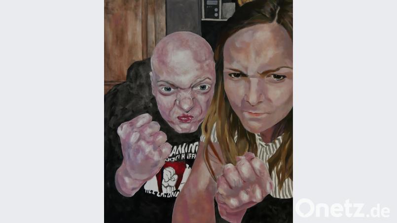 „Auf Facebook gepostet“ von Stefanie Iftner. tr