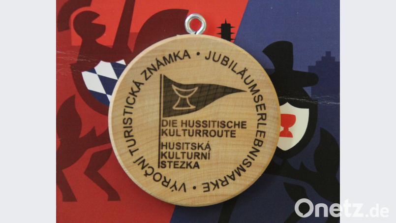 Für 1,50 Euro ist der "Kulturtaler der Hussitenstädte" in der Tourist-Information erhältlich. mp