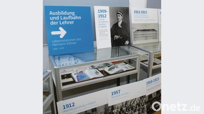 Im Schulmuseum erfahren Besucher auch Interessantes zur früheren Lehrer-Ausbildung. Bild: Bild: Andreas Royer