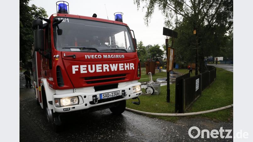 Besonders auch das Gelände um den Ponyhof wurde beim Starkregen am 9. Juni überschwemmt. Wenige Wochen später ging ein weiterer Wolkenbruch über Steinberg nieder und sorgte wieder für Hochwasser. Bild: ch