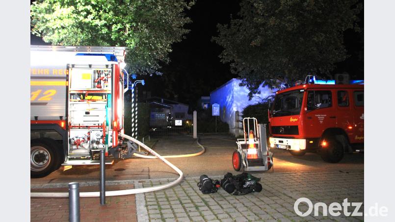 Zum zweiten Mal in kurzer Zeit brannte es an einem Vereinslokal in Regensburg. Bild: Alexander Auer