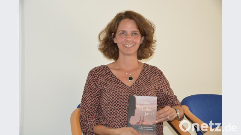 Im Roman „In Liebe, Jana!" verarbeitet Anja Wolbergs die Geschehnisse um ihren Mann, Regensburgs suspendierten Oberbürgermeister Joachim Wolbergs. Bild: ehi