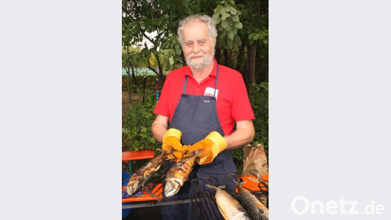 Die Makrelen von Robert Bruckner sind sehr begehrt. Bild: R. Kreuzer