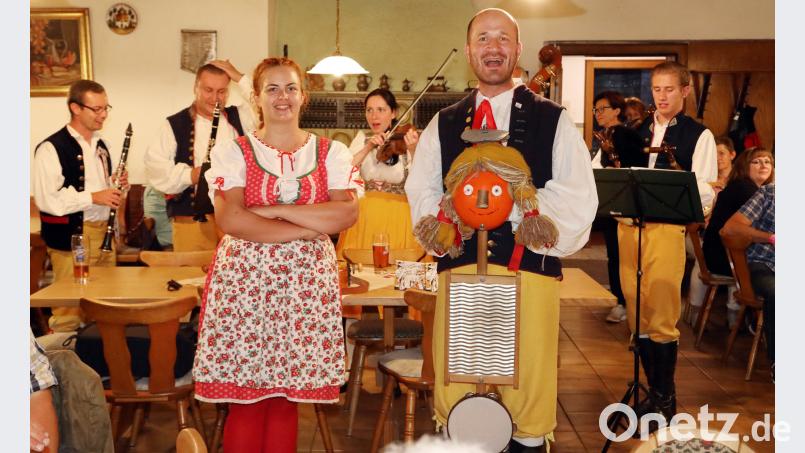 Die Gäste aus Pilsen hatten originelle Instrumente im Gepäck. Bild: Gerhard Götz