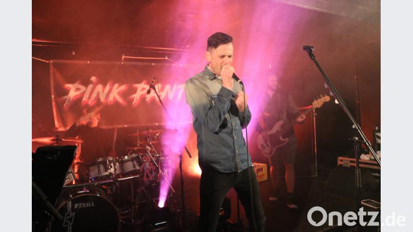 Sänger Matthias Milek von Pink Panther Bild: Jürgen Leißner