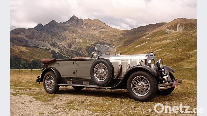 Ein Auto, das beim „3. Friedenfelser-Berg-Classic-Preis 2018“ die Blicke auf sich ziehen wird: Ein Mercedes 24/100/140, Baujahr 1924. Zur damaligen Zeit der schnellste Serien-Tourenwagen mit einer Höchstgeschwindigkeit von 145 km/h. Bild: Michael Rapp