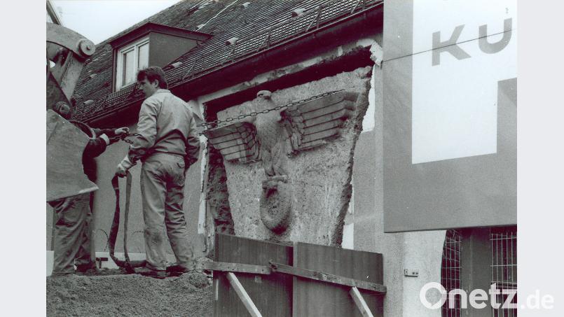 Bagger- statt Panzerlärm: Die Umwandlung des Geländes der ehemaligen Ritter-von-Möhl-Kaserne war für die Stadt Amberg ein Kraftakt. Bild: Georg Wachter