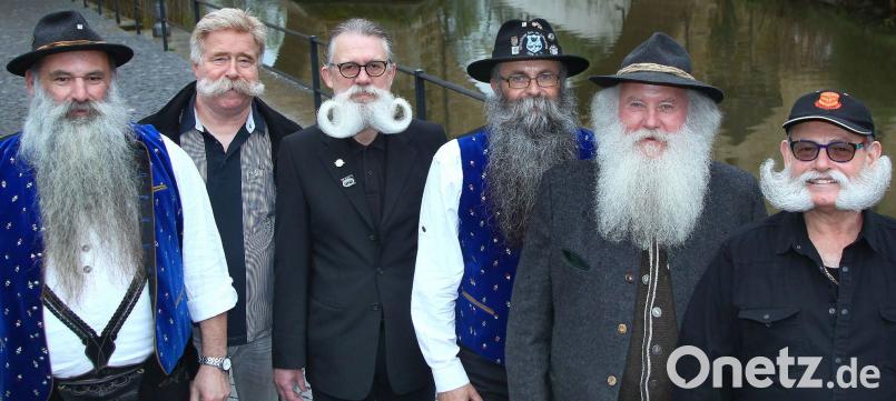 Imposant: die Herren vom Bartclub. Bild: Wolfgang Steinbacher