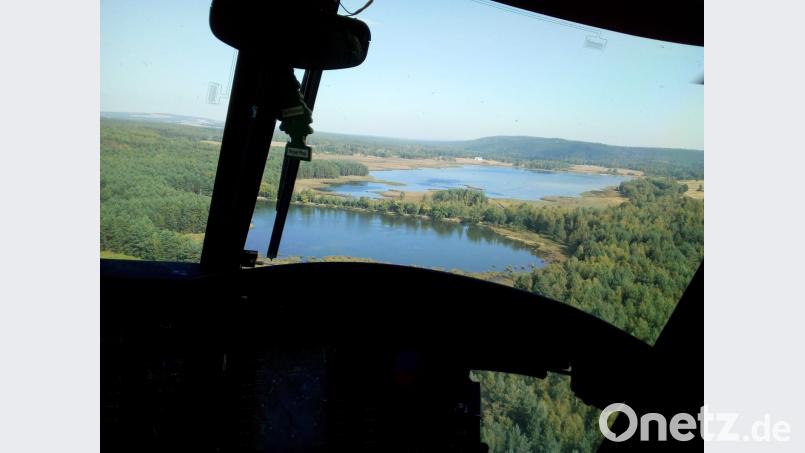 Brand im Truppenübungsplatz Grafenwöhr. Bild: mor