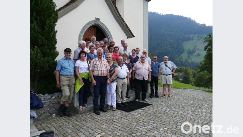 Die Pilger bei der Wallfahrt Bild: exb