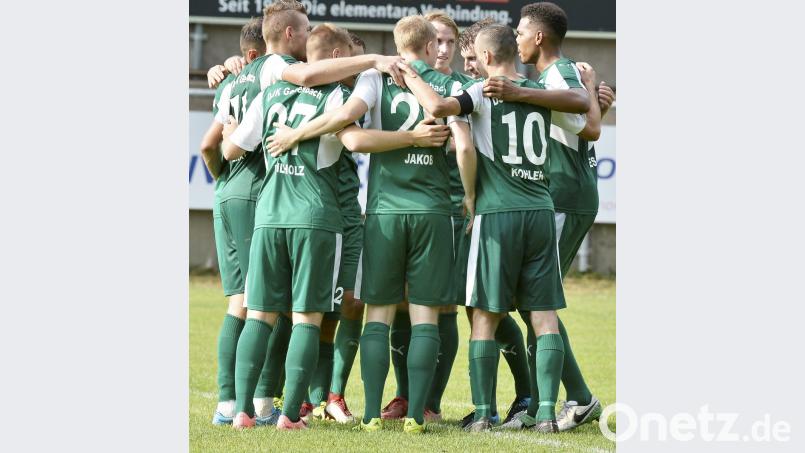 Grund zum Jubel gibt&#039;s allemal: Die DJK Gebenbach ist Tabellenführer der Bayernliga Nord. Bild: Ziegler