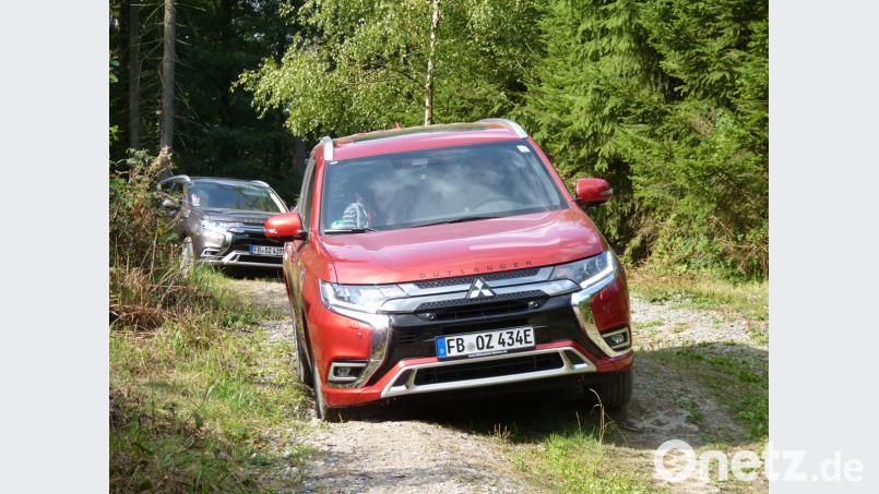 Der Outlander macht seinem Namen alle Ehre und im Gelände eine gute Figur. Bild: bz