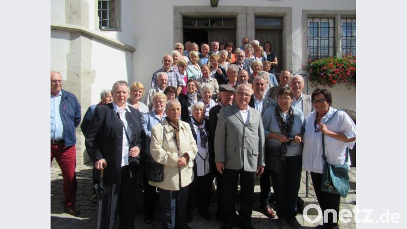 Die Besucher aus Pfreimd waren in der Partnerstadt willkommen Bild: hm