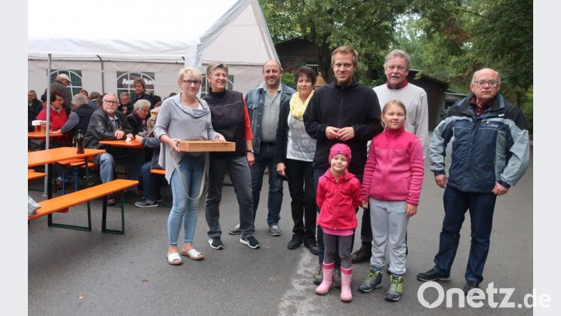 Das Gartlertreffen in &quot;Höllohe&quot; lockte am Sonntag zahlreiche Gartenfreunde und Familien mit Kindern an. Bild: Hirsch