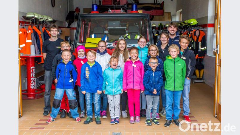 Sichtlich Spaß haben die Kinder beim Spielenachmittag in Dietersdorf Bild: sml