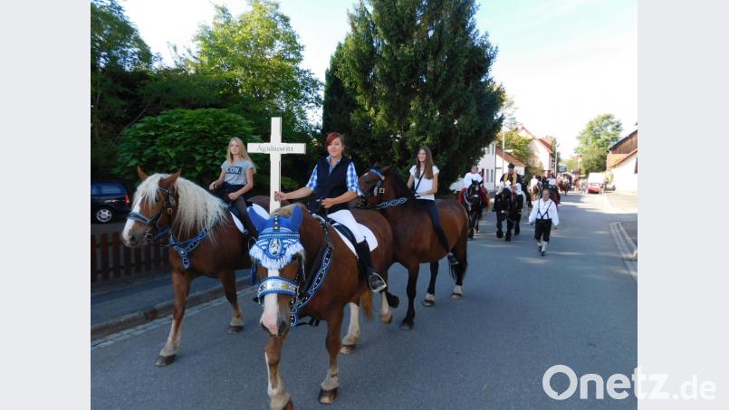Ross und Reiter sind beim Ägidiusritt in Kirchenlaibach am Sonntag, 16. September, willkommen. Bild: hai