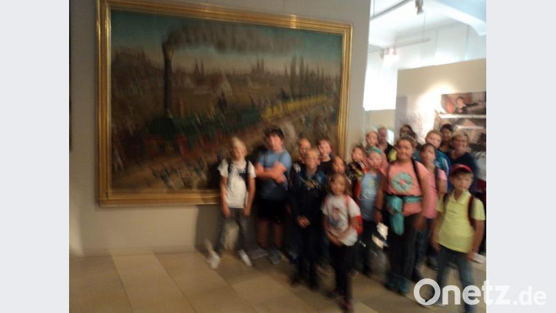 Die Gruppe im Eisenbahn-Museum in Nürnberg. Bild: ksi