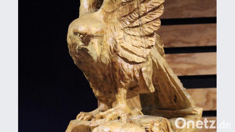 &quot;Adler mit Beute&quot; von Karl-Heinz Stoiber. Bild: Dagmar Williamson