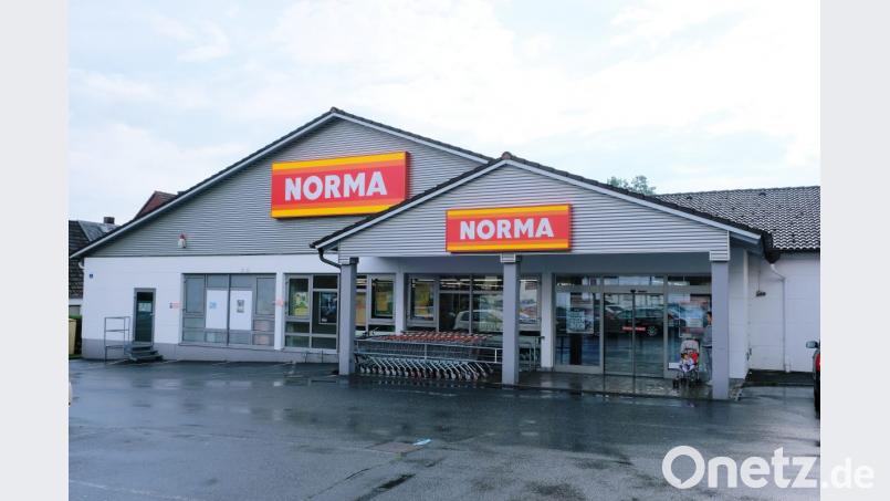 Der Norma-Markt neben der ehemaligen Löwenbrauerei steht vor einer Erweiterung. Die Bauherren Renner/Specht planen eine Vergrößerung der Verkaufsfläche und die Errichtung von Sozialräumen. Bild: do