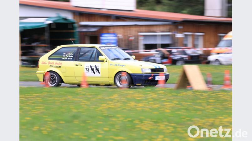 47. ADAC-Clubslalom des MSC-Wiesau auf dem Fluggelände in der Schweißlohe. Bild: njn