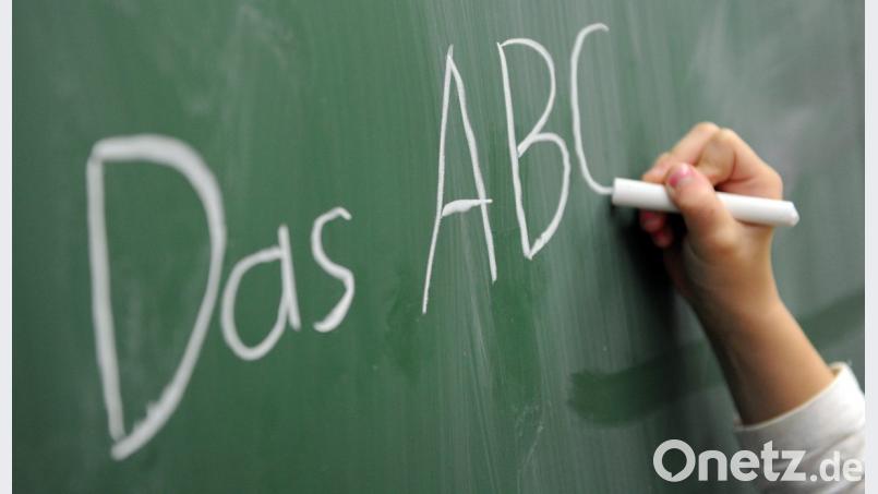Für 35 Erstklässer beginnt am Dienstag an der Flosser Schule ein neuer Lebensabschnitt. Bild: exb