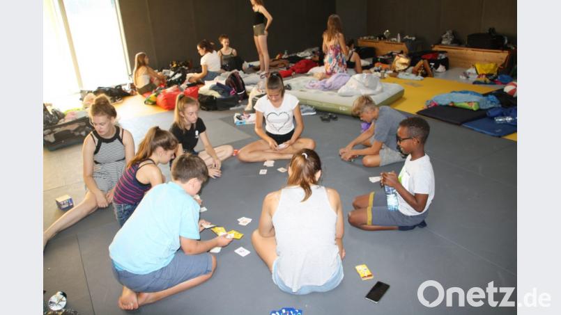 Besuch der Jugendgruppe in der Partnergemeinde in Frankreich Bild: cgu