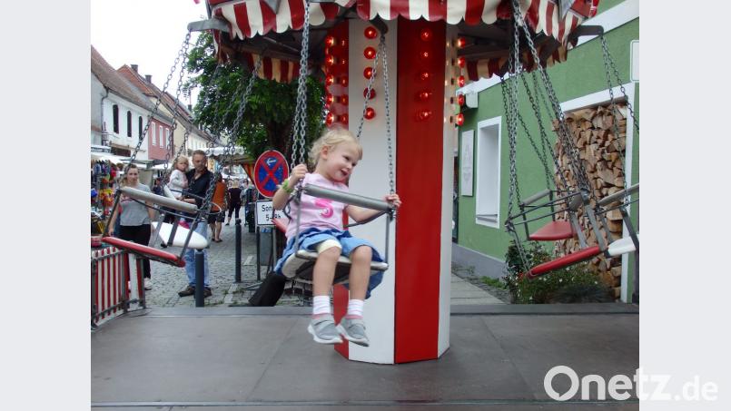 Die Kleinsten genießen ihre Runden. Bild: wrt