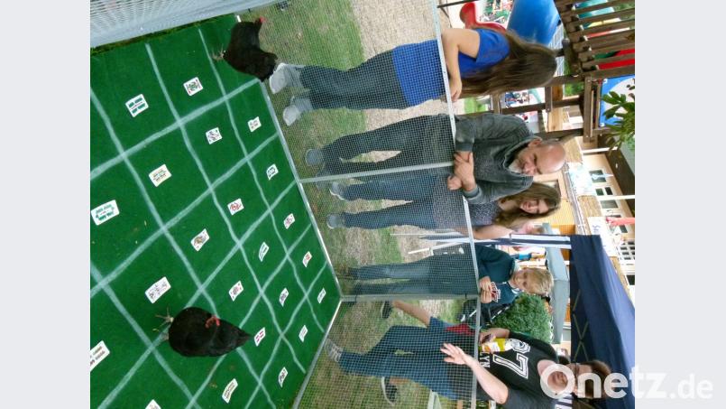 Spannung und Heiterkeit herrscht beim "Hehner-Dreg-Bingo". Bild: rn