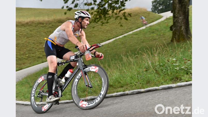 Norbert Huber auf der Radstrecke. Bild: www.alphafoto.com