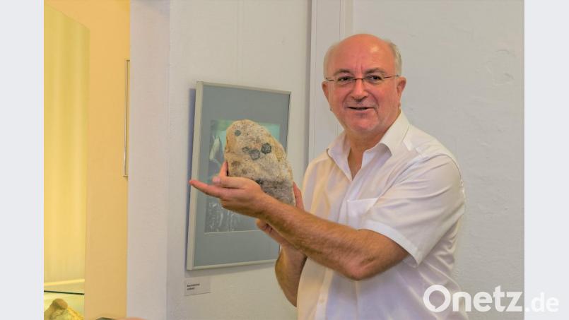Referent Martin Füßl im Stadtmuseum bei seinem Vortrag. Bild: tu