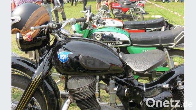 Diese NSU hat schon einige Jahrzehnte auf dem Buckel. Bild: kö