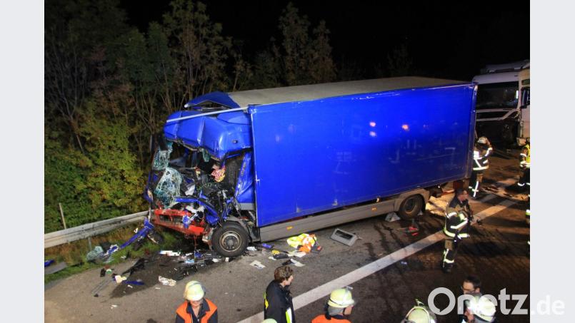 Auf der A3 bei Wörth an der Donau kam es am Montag zu einem zweiten schweren Unfall. Bild: Alexander Auer