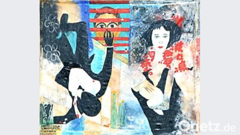 Eines der Kunstwerke zum Thema „Das Jahr 1918 - Tod und Leben“. Bild: eib