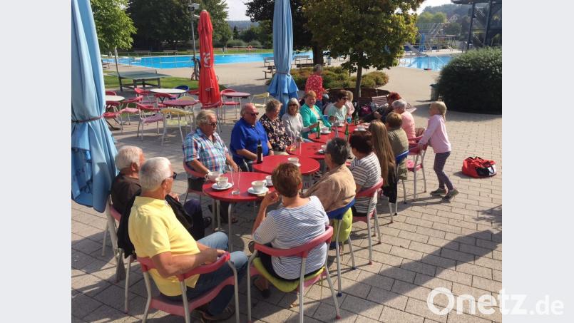 Saison-Abschluss feierte kürzlich die Frühschwimmer-Gruppe im Egrensis-Freibad Waldsassen. Bild: exb