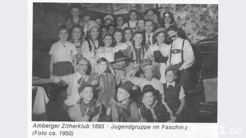 Fasching 1950. Bild: ads