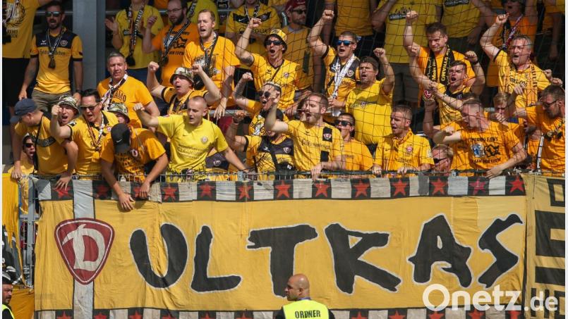 Die Fans von Dynamo Dresden haben nicht den besten Ruf. Bild: Friso Gentsch/dpa