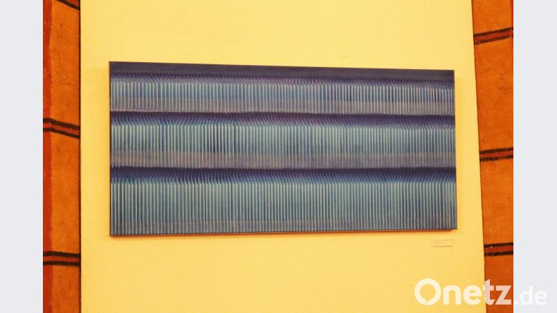 "Feldordnung" - Acryl auf Leinwand Bild: Dagmar Williamson