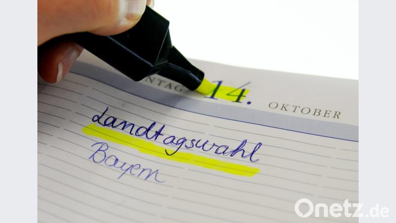 Die Bayern wählen am Sonntag, 14. Oktober, einen neuen Landtag. Bild:  Lisa Forster/dpa