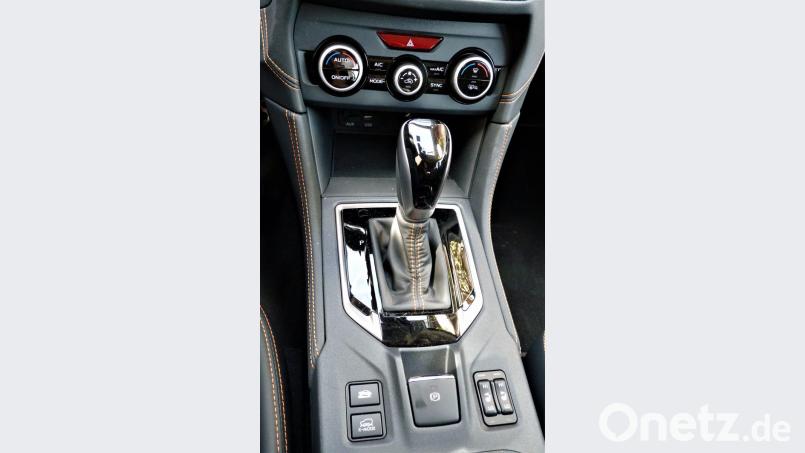 Schaut aus wie eine Schaltkulisse, ist aber eine stufenlose Automatik namens Lineartronic. Bild: bz