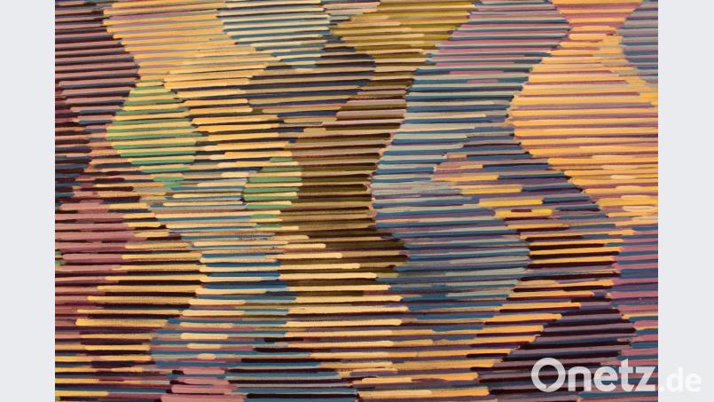 Auszug aus "Shifting Shapes" - Acryl auf Leinwand Bild: Dagmar Williamson