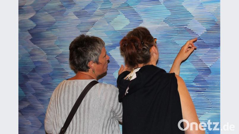 "Strömung" - Acryl auf Leinwand Bild: Dagmar Williamson