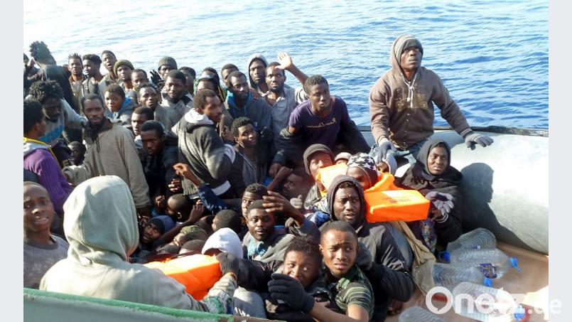 15 000 Menschen hat der Verein nach eigenen Angaben seit 2016 gerettet. In den schiffsbrüchigen Schlauchbooten sitzen zu 70 Prozent Männer und je 15 Prozent Frauen und Kinder. Bild: Claudia Benz