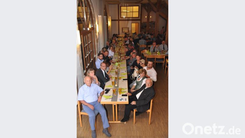 Mit einer 25-köpfigen Abordnung ist die Gemeinde Purbach vertreten. Bild: ak