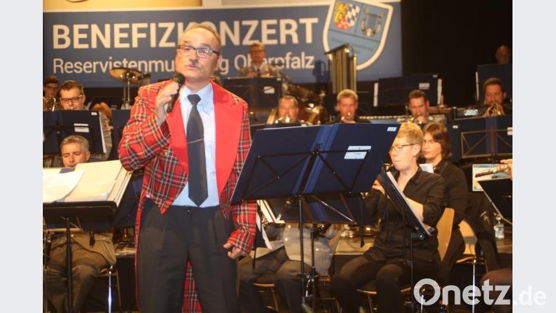 Peter Habermeier bei seinem Bill- Ramsey-Medley. Bild: ral