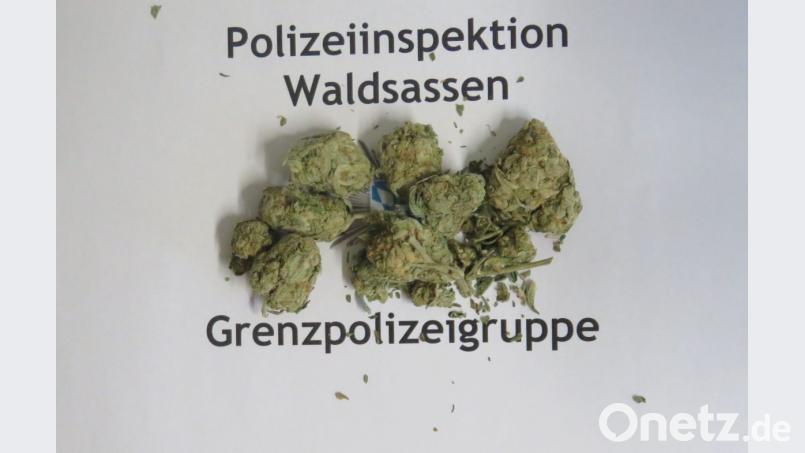 Bild des sichergestellten Marihuanas. Bild: PI Waldsassen
