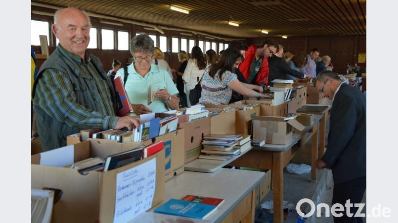 Grßen Anklang fand auch ein Flohmarkt. Bild: jr