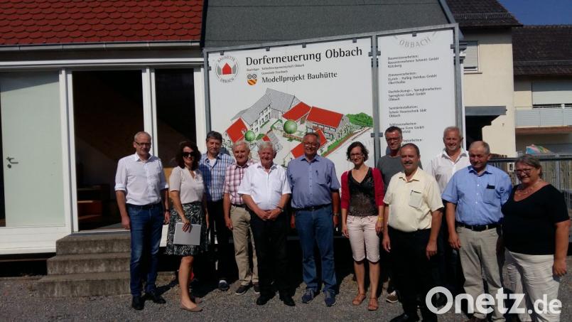 Die Bauhütte in Obbach ist die erste Station der AOVE-Reise. Bild: Eva Braksiek