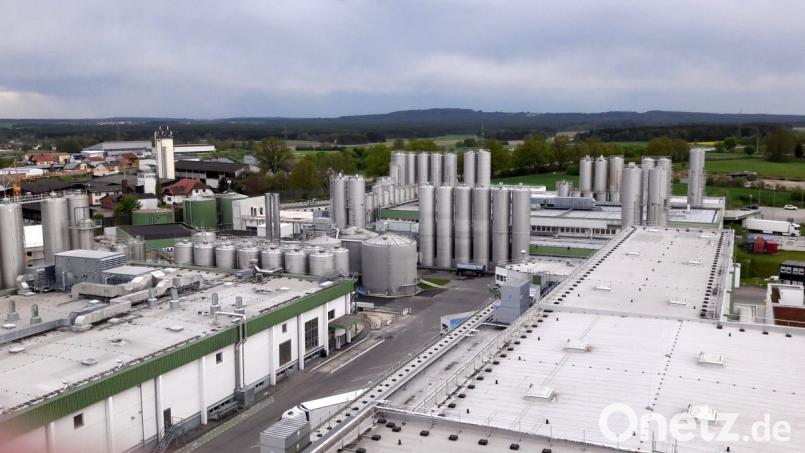 Die Milchwerke am Standort Schwarzenfeld wachsen kontinuierlich. Das Unternehmen exportiert seine Produkte in 27 Länder. Bild: mab